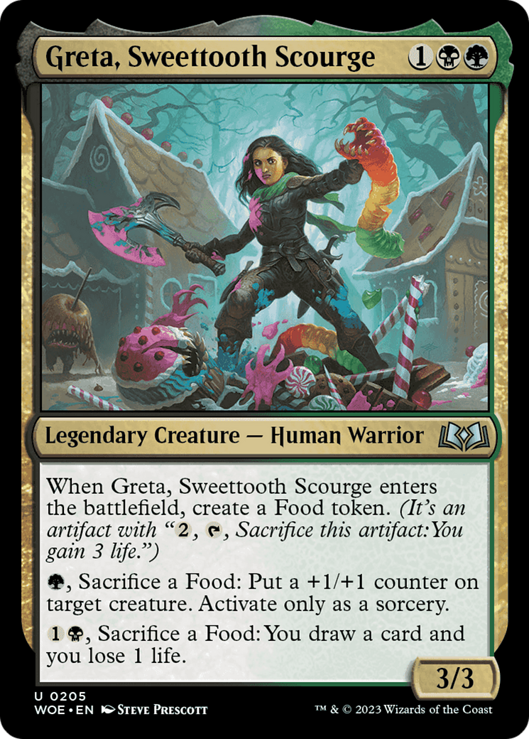 Greta, Sweettooth Scourge [Wilds of Eldraine] | Card Merchant Takapuna