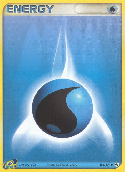 Water Energy (106/109) [EX: Ruby & Sapphire] | Card Merchant Takapuna