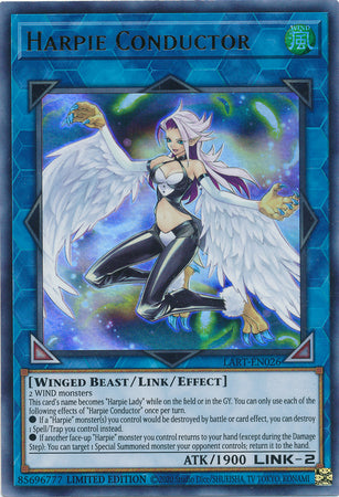 Harpie Conductor [LART-EN026] Ultra Rare | Card Merchant Takapuna