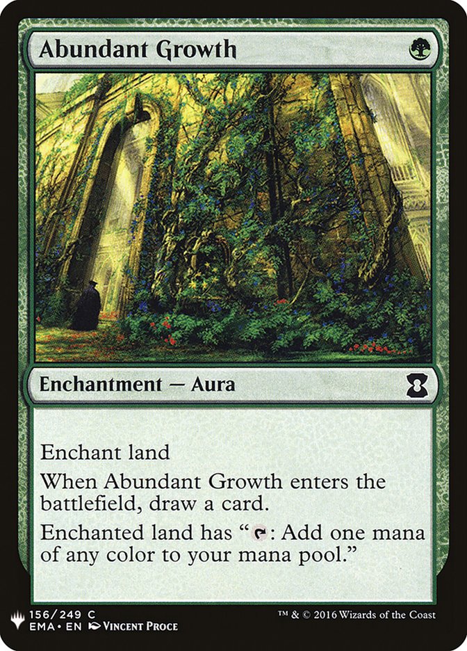 Abundant Growth [Mystery Booster] | Card Merchant Takapuna