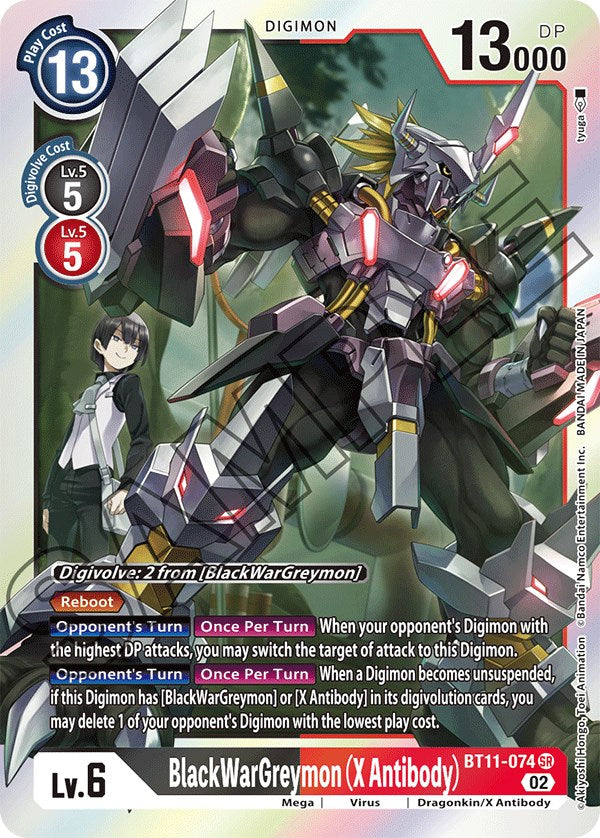 BlackWarGreymon (X Antibody) [BT11-074] [Dimensional Phase] | Card Merchant Takapuna