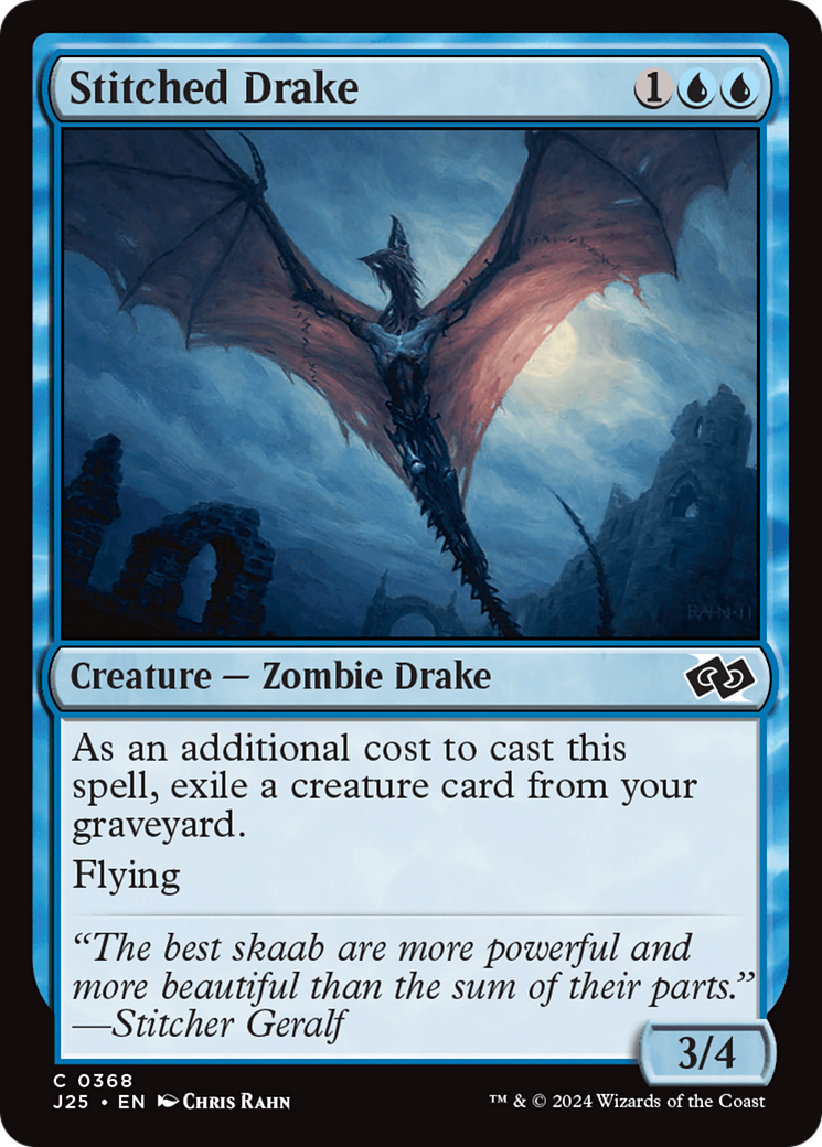 Stitched Drake [Foundations Jumpstart] | Card Merchant Takapuna