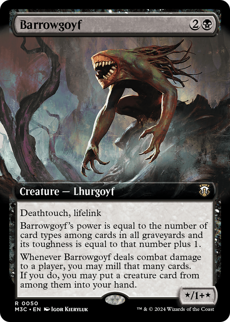 Barrowgoyf (Extended Art) [Modern Horizons 3 Commander] | Card Merchant Takapuna