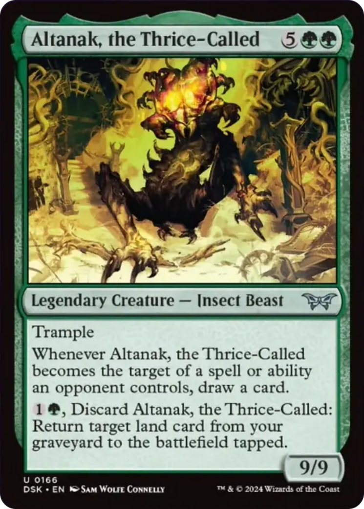 Altanak, the Thrice-Called [Duskmourn: House of Horror] | Card Merchant Takapuna