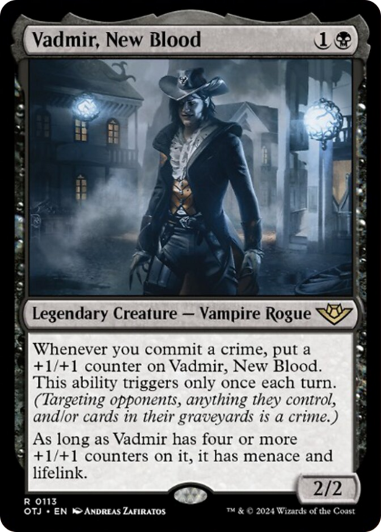 Vadmir, New Blood [Outlaws of Thunder Junction] | Card Merchant Takapuna