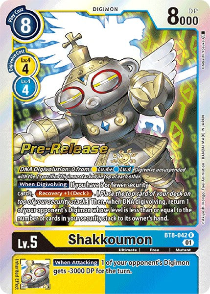 Shakkoumon [BT8-042] [New Awakening Pre-Release Cards] | Card Merchant Takapuna