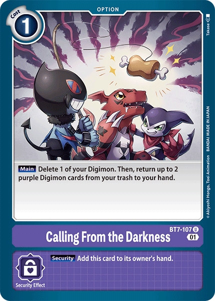 Calling From the Darkness [BT7-107] [Next Adventure] | Card Merchant Takapuna