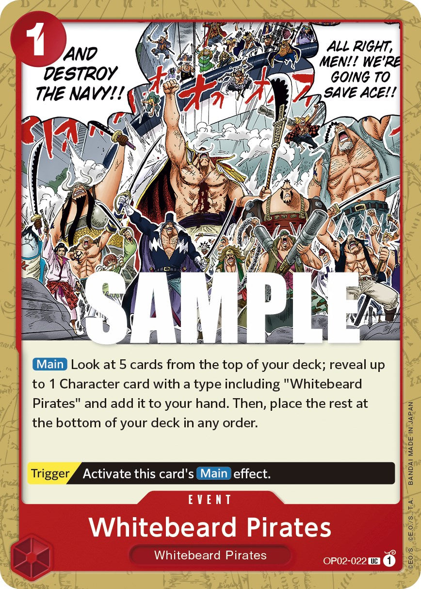 Whitebeard Pirates [Paramount War] | Card Merchant Takapuna