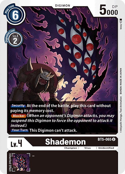 Shademon [BT5-065] [Battle of Omni] | Card Merchant Takapuna