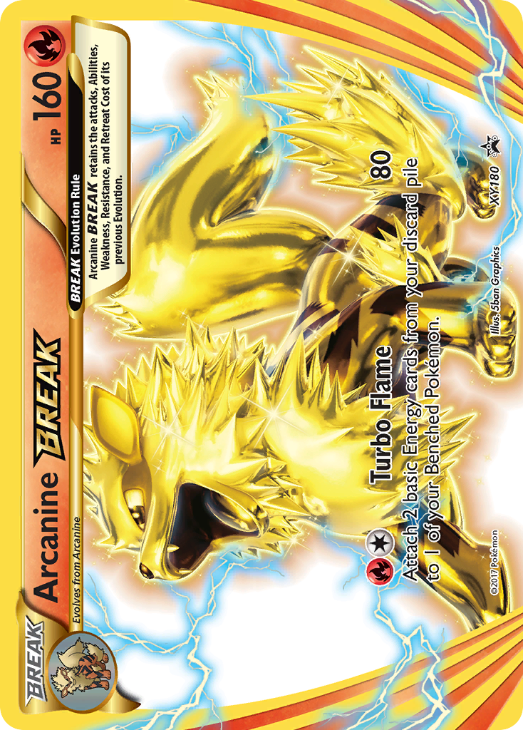 Arcanine BREAK (XY180) [XY: Black Star Promos] | Card Merchant Takapuna