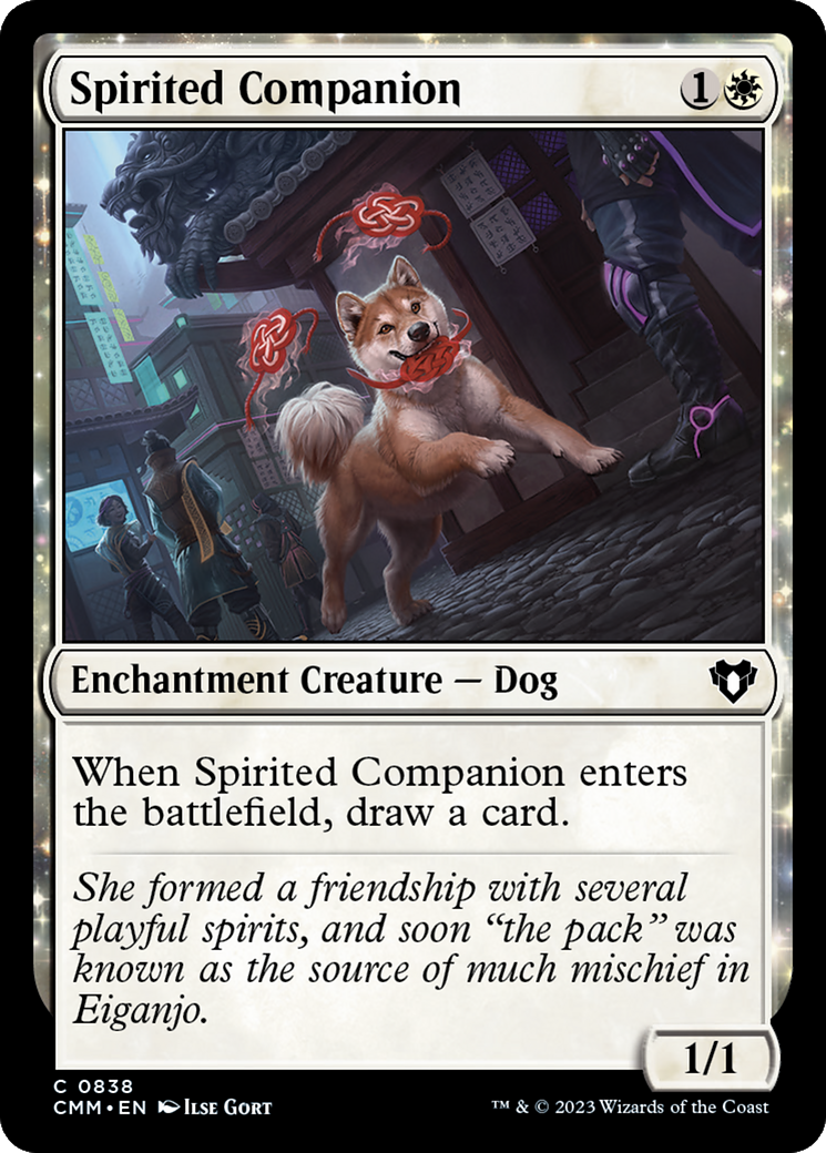 Spirited Companion [Commander Masters] | Card Merchant Takapuna