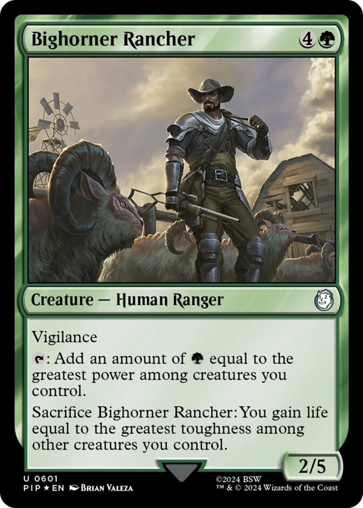 Bighorner Rancher (Surge Foil) [Fallout] | Card Merchant Takapuna