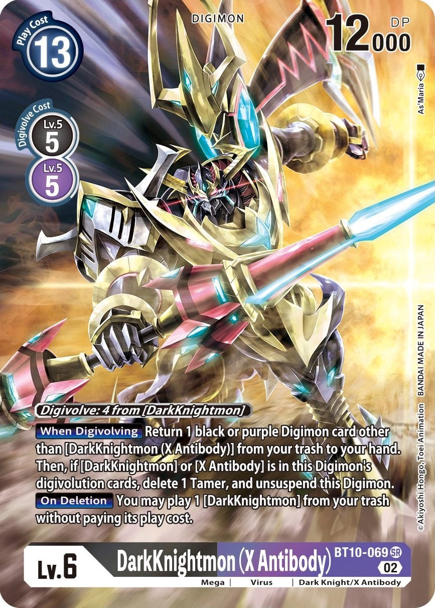 DarkKnightmon (X Antibody) [BT10-069] (Alternate Art) [Xros Encounter] | Card Merchant Takapuna