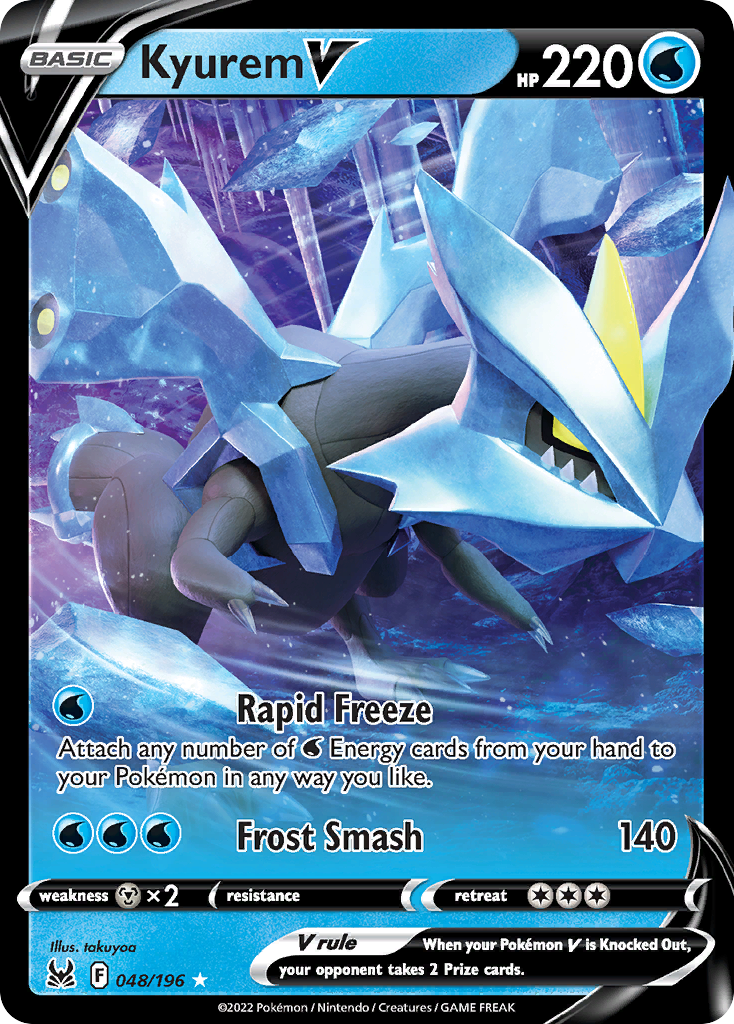 Kyurem V (048/196) (Jumbo Card) [Sword & Shield: Lost Origin] | Card Merchant Takapuna