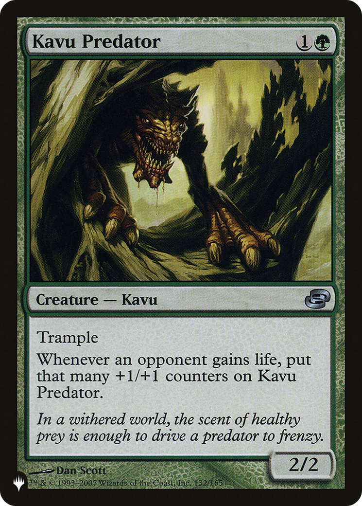 Kavu Predator [The List] | Card Merchant Takapuna