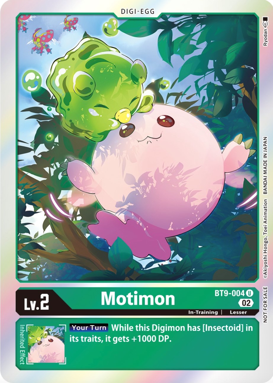 Motimon [BT9-004] (Official Tournament Pack Vol.8) [X Record Promos] | Card Merchant Takapuna