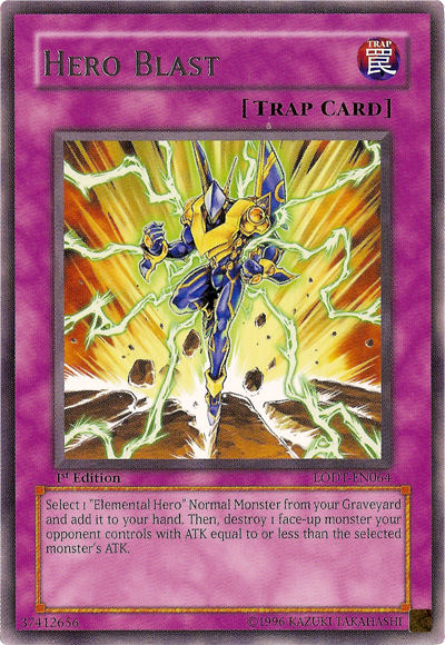 Hero Blast [LODT-EN064] Rare | Card Merchant Takapuna