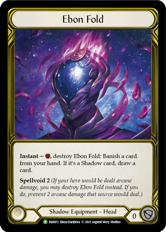 Ebon Fold (Golden) [FAB072] (Promo)  Cold Foil | Card Merchant Takapuna