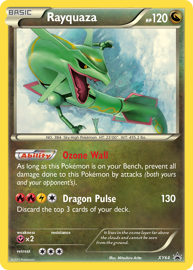 Rayquaza (XY64) [XY: Black Star Promos] | Card Merchant Takapuna