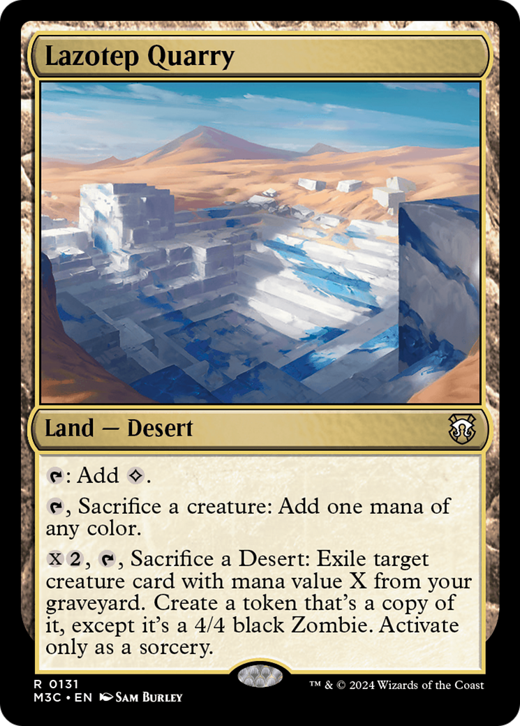 Lazotep Quarry (Extended Art) [Modern Horizons 3 Commander] | Card Merchant Takapuna