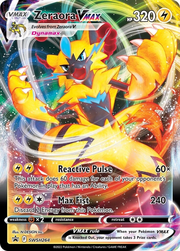 Zeraora VMAX (SWSH264) [Sword & Shield: Black Star Promos] | Card Merchant Takapuna