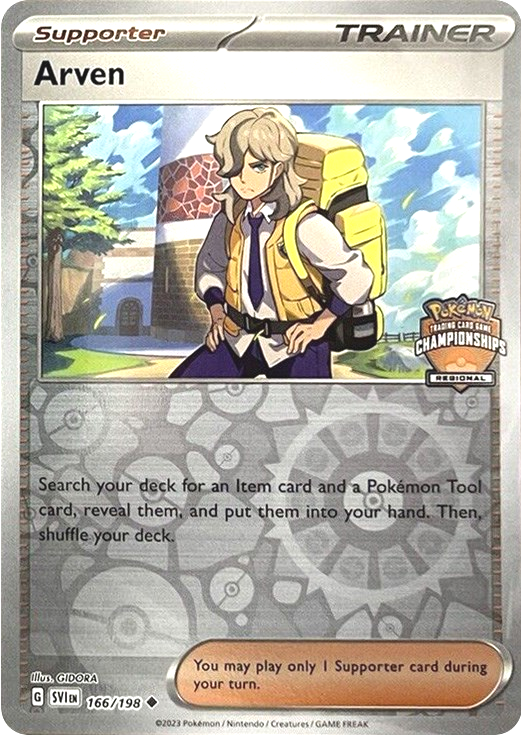 Arven (166/198) (Regional Championships) [League & Championship Cards] | Card Merchant Takapuna