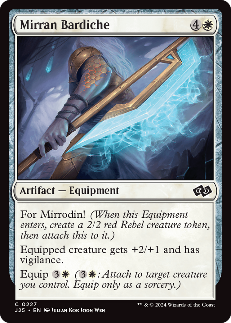 Mirran Bardiche [Foundations Jumpstart] | Card Merchant Takapuna