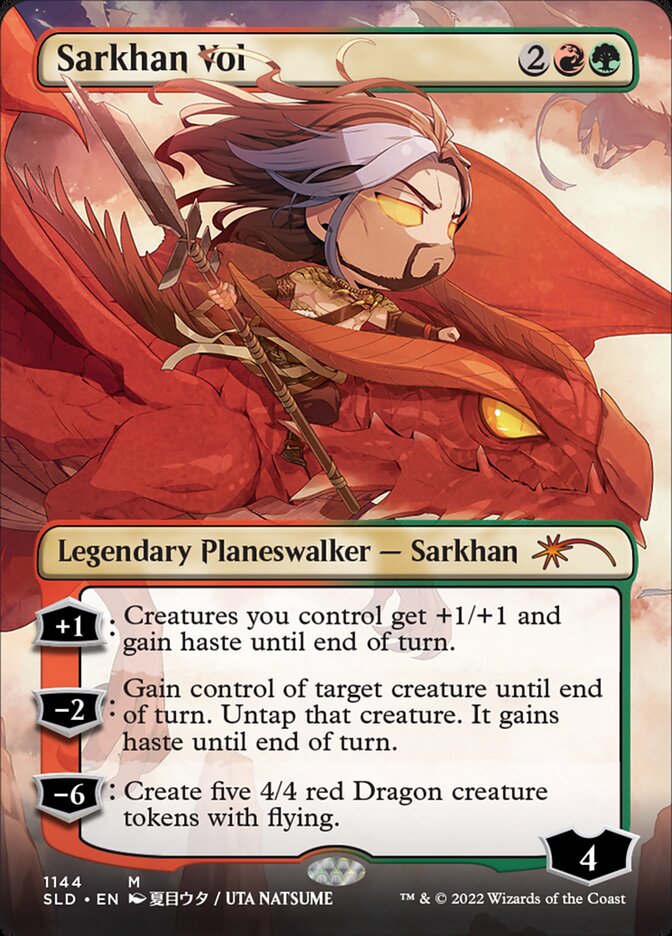 Sarkhan Vol (Borderless) [Secret Lair Drop Series] | Card Merchant Takapuna