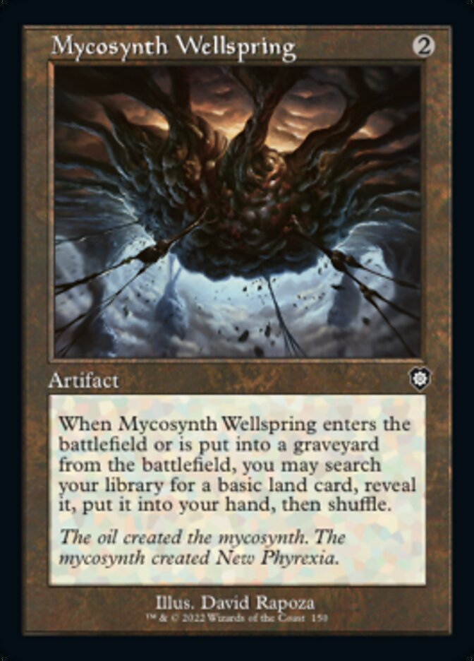 Mycosynth Wellspring (Retro) [The Brothers' War Commander] | Card Merchant Takapuna