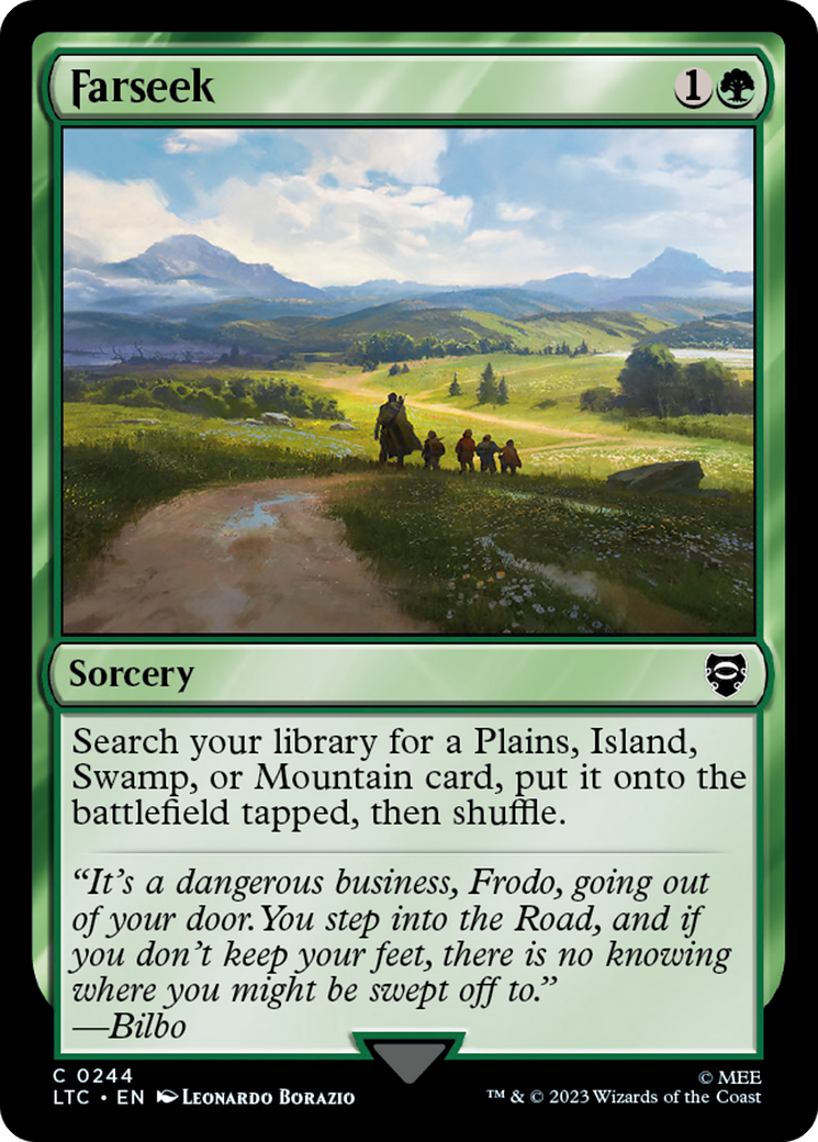 Farseek [The Lord of the Rings: Tales of Middle-Earth Commander] | Card Merchant Takapuna