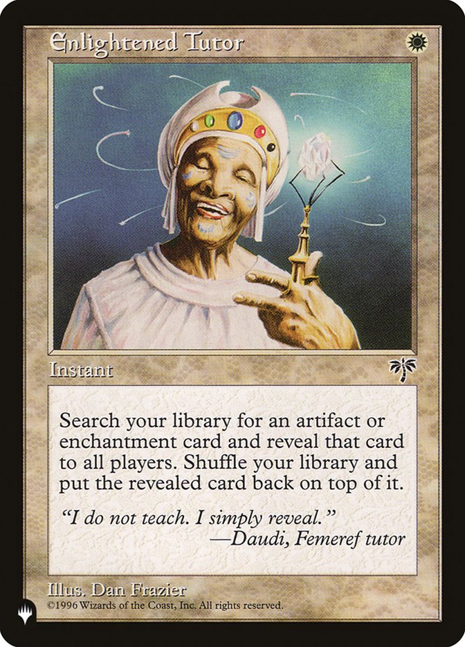 Enlightened Tutor [The List] | Card Merchant Takapuna