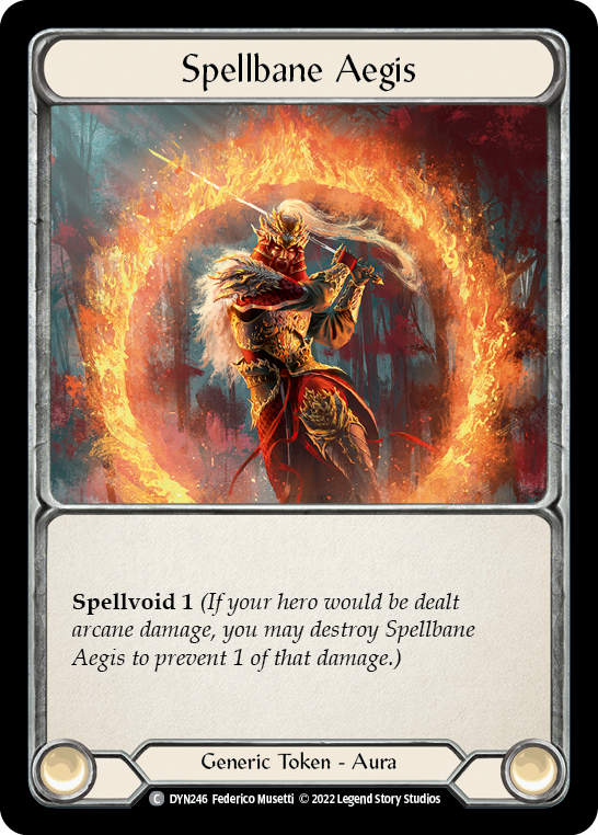 Spellbane Aegis [DYN246] (Dynasty)  Rainbow Foil | Card Merchant Takapuna