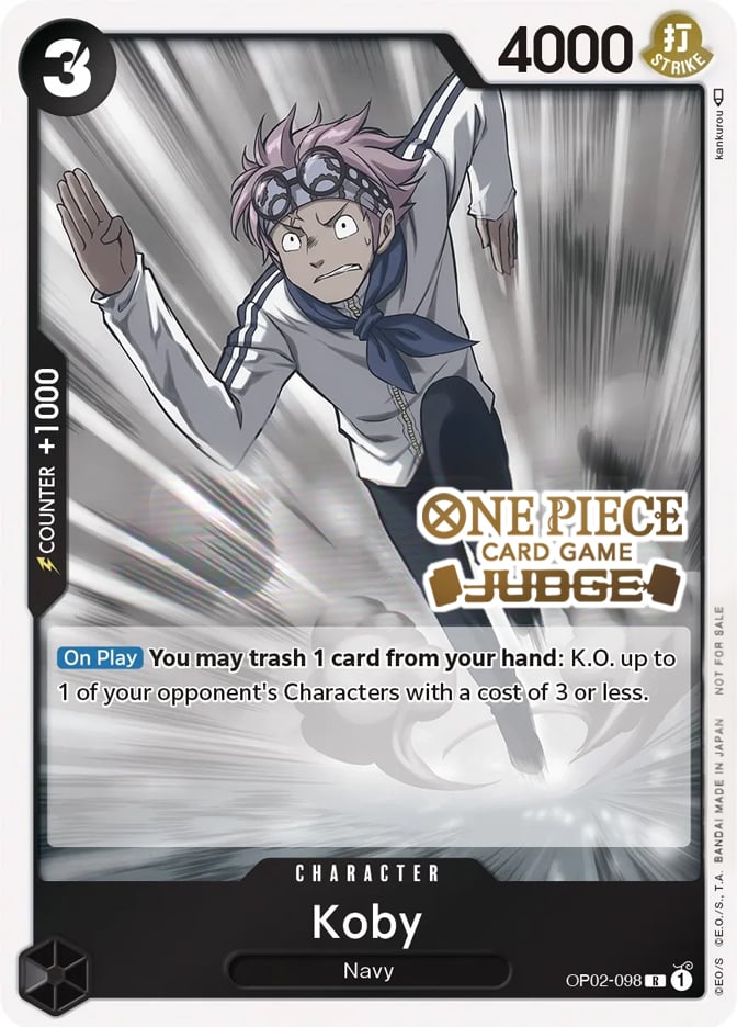 Koby (Judge) [One Piece Promotion Cards] | Card Merchant Takapuna