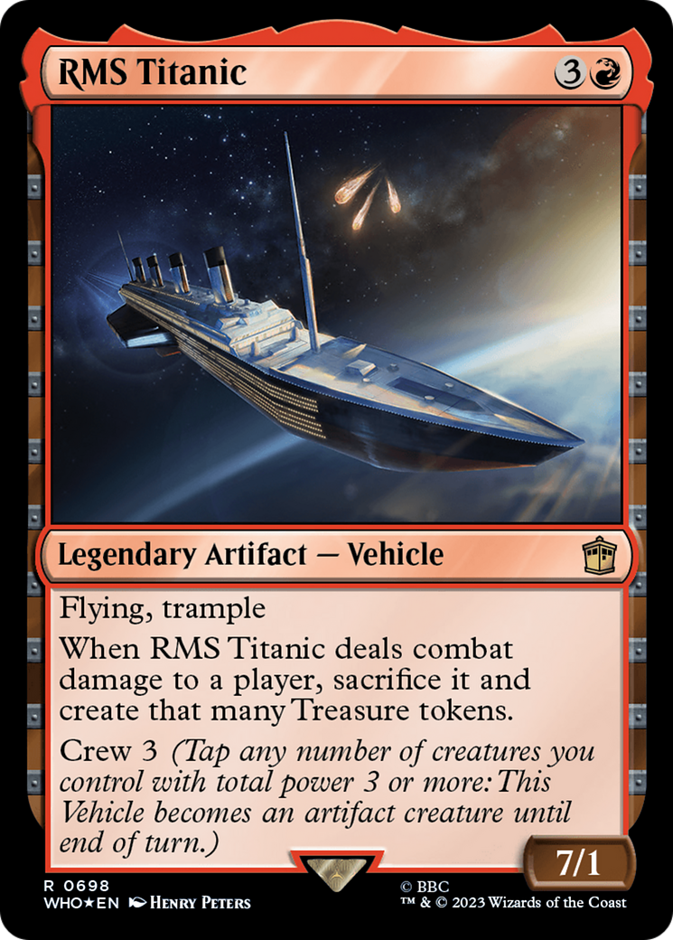 RMS Titanic (Surge Foil) [Doctor Who] | Card Merchant Takapuna