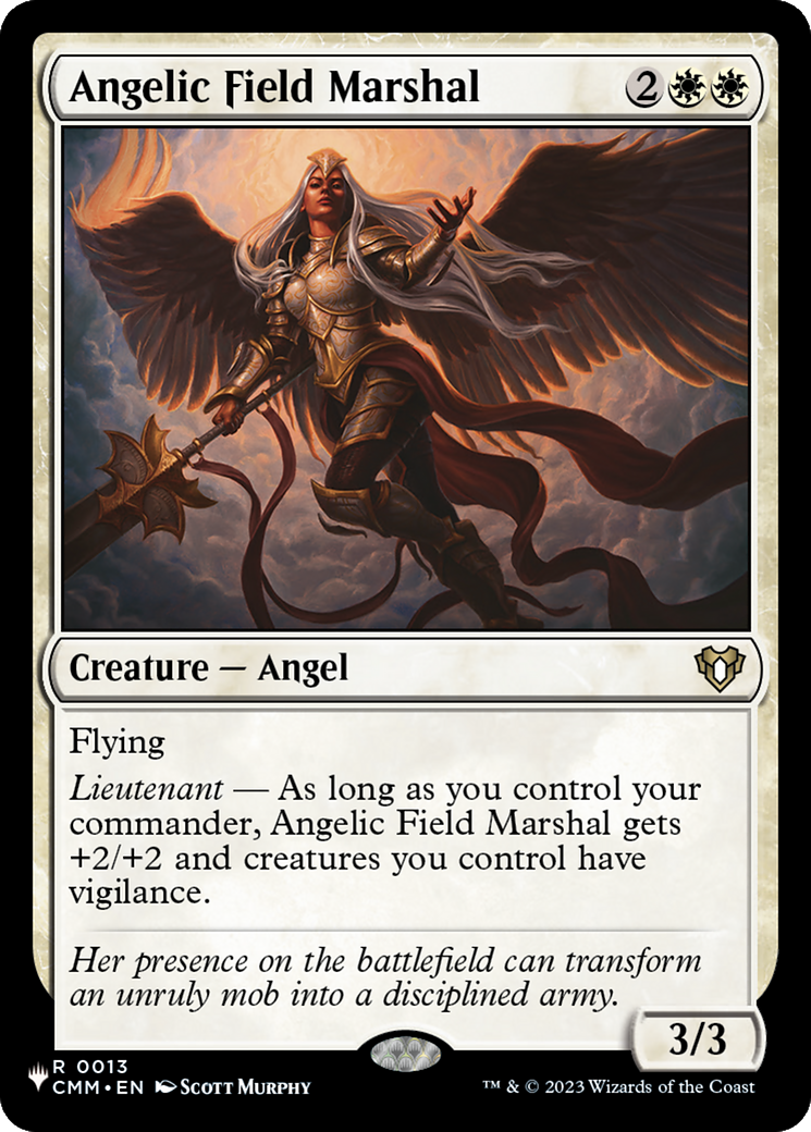 Angelic Field Marshal [Secret Lair: Angels] | Card Merchant Takapuna