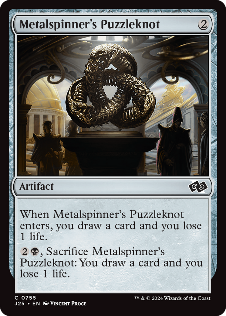 Metalspinner's Puzzleknot [Foundations Jumpstart] | Card Merchant Takapuna