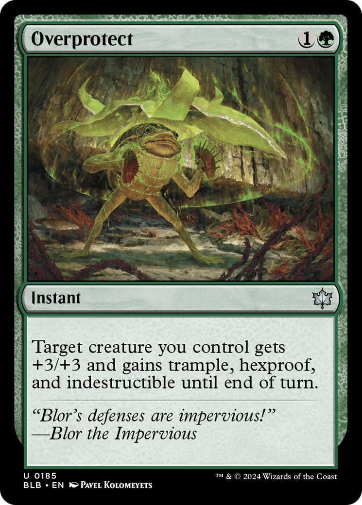 Overprotect [Bloomburrow] | Card Merchant Takapuna