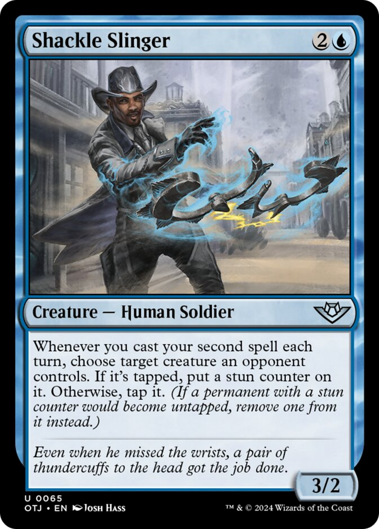 Shackle Slinger [Outlaws of Thunder Junction] | Card Merchant Takapuna