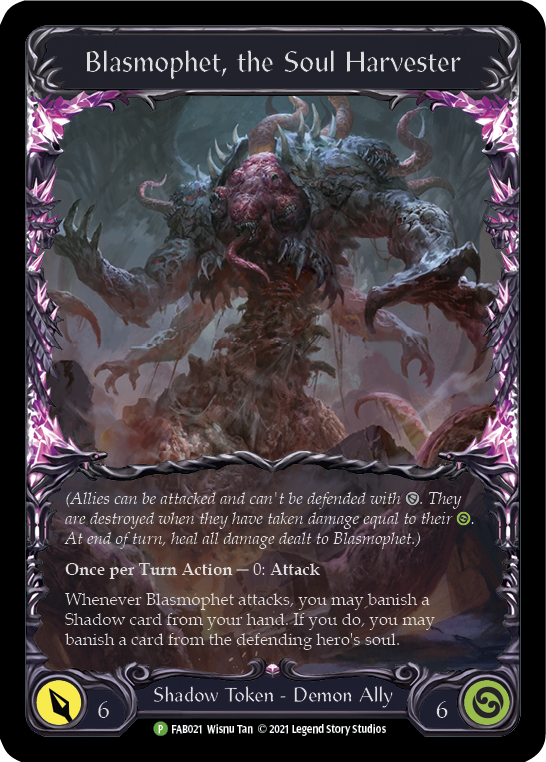 Blasmophet, the Soul Harvester [FAB021] (Promo)  Cold Foil | Card Merchant Takapuna