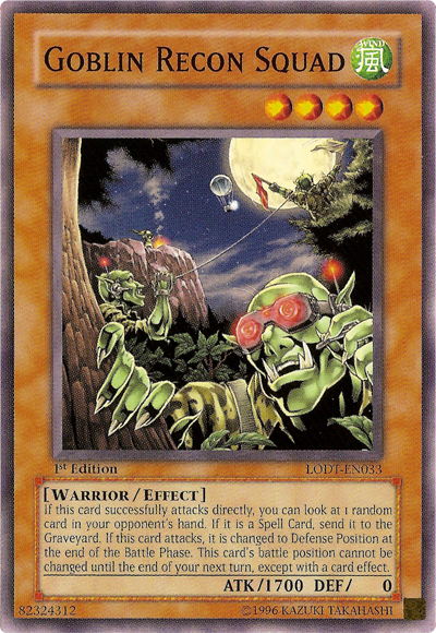 Goblin Recon Squad [LODT-EN033] Common | Card Merchant Takapuna