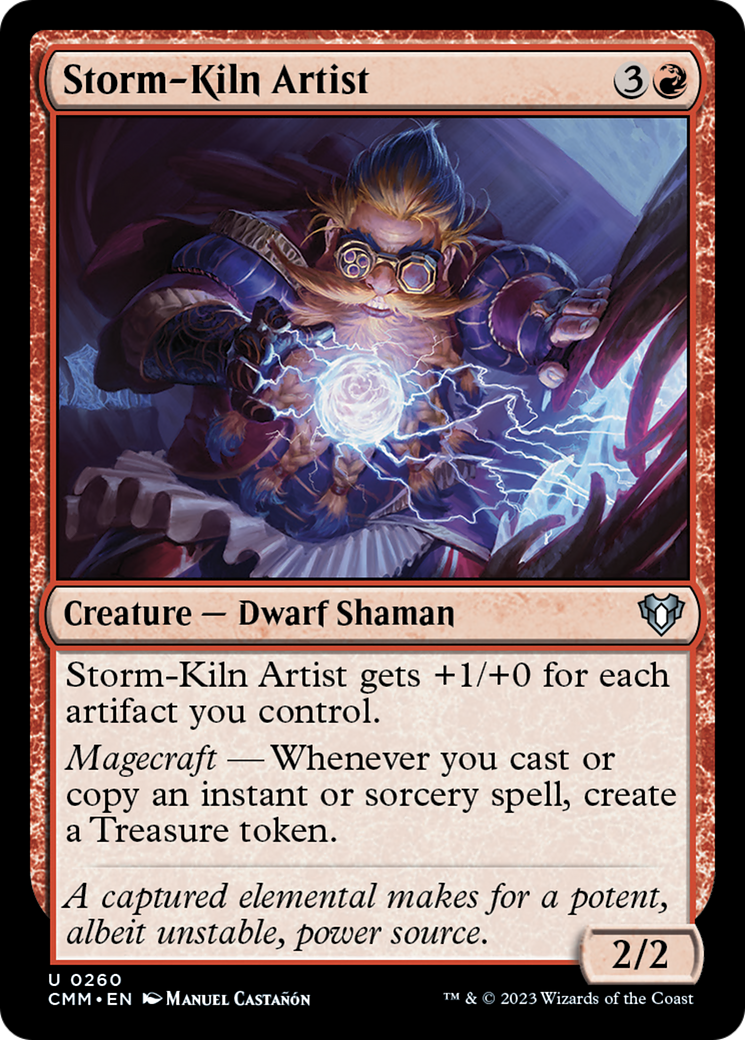 Storm-Kiln Artist [Commander Masters] | Card Merchant Takapuna