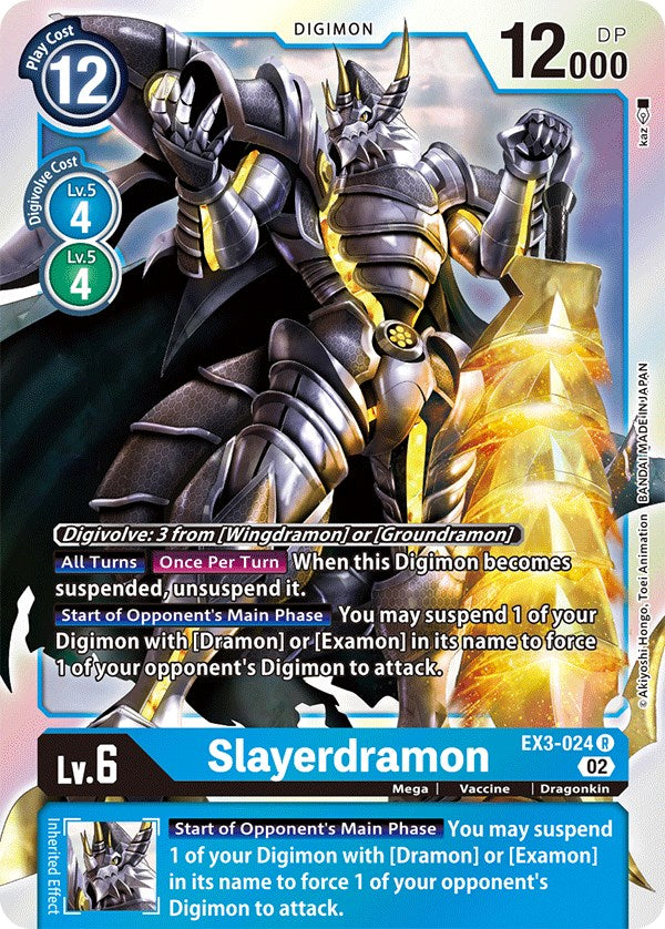 Slayerdramon [EX3-024] [Draconic Roar] | Card Merchant Takapuna