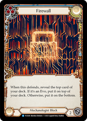 Firewall (Blue) [TCC026] (Round the Table: TCC x LSS) | Card Merchant Takapuna