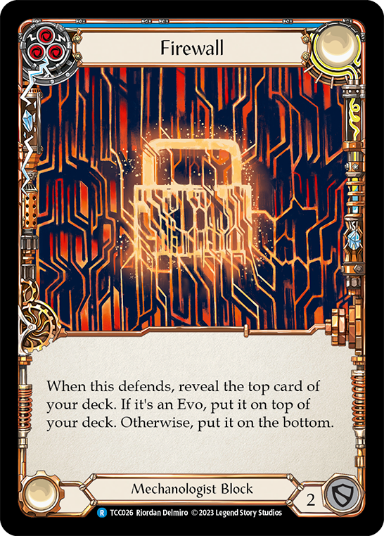 Firewall (Blue) [TCC026] (Round the Table: TCC x LSS) | Card Merchant Takapuna