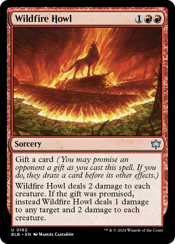 Wildfire Howl [Bloomburrow] | Card Merchant Takapuna