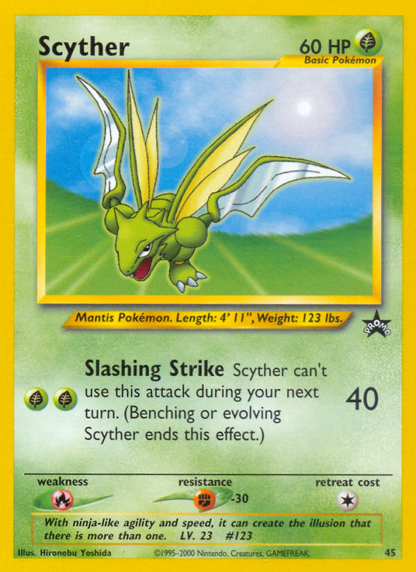 Scyther (45) [Wizards of the Coast: Black Star Promos] | Card Merchant Takapuna