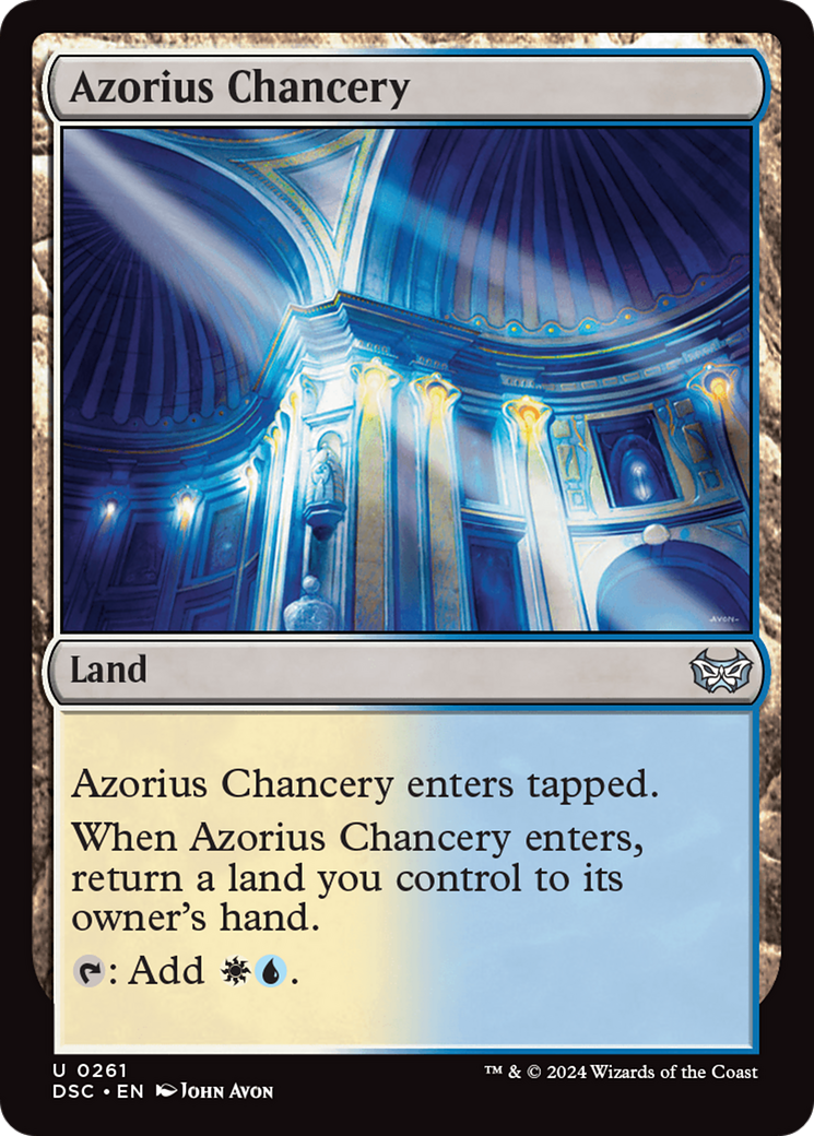 Azorius Chancery [Duskmourn: House of Horror Commander] | Card Merchant Takapuna