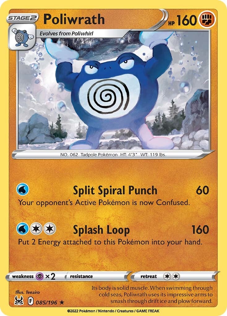 Poliwrath (085/196) [Sword & Shield: Lost Origin] | Card Merchant Takapuna