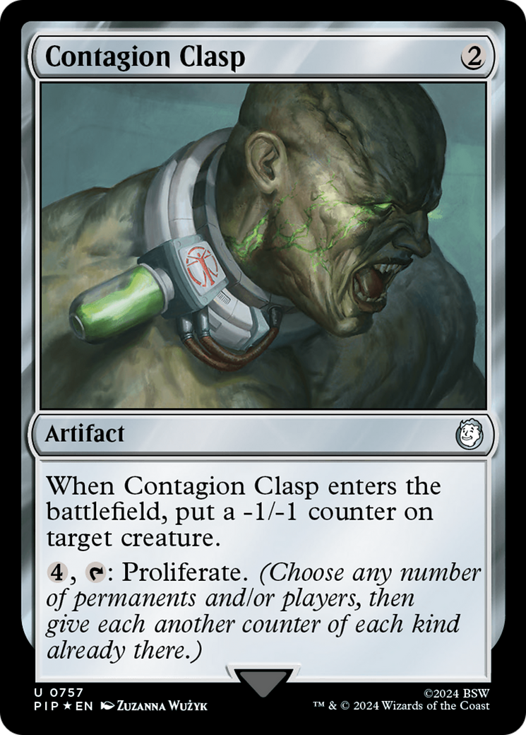 Contagion Clasp (Surge Foil) [Fallout] | Card Merchant Takapuna