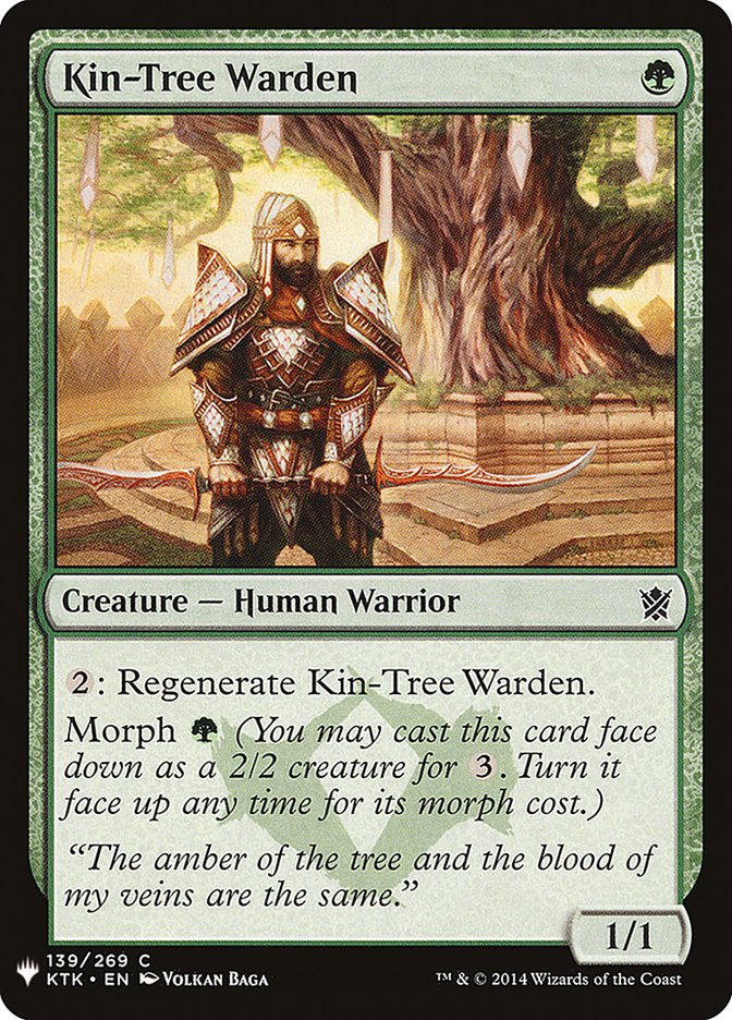 Kin-Tree Warden [Mystery Booster] | Card Merchant Takapuna